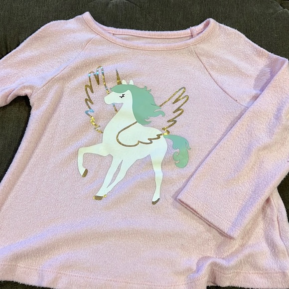 Car & jack unicorn long sleeve size 2T